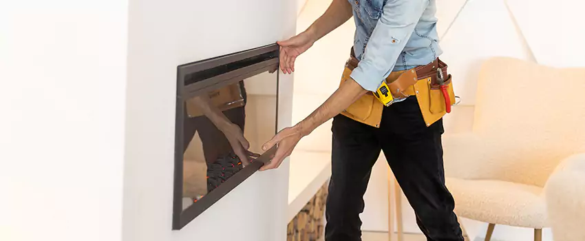 Metal Fireplace Installation in Sparks, Nevada