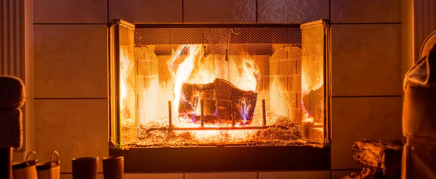 Mendota Hearth Landscape Fireplace Installation in Sparks, Nevada